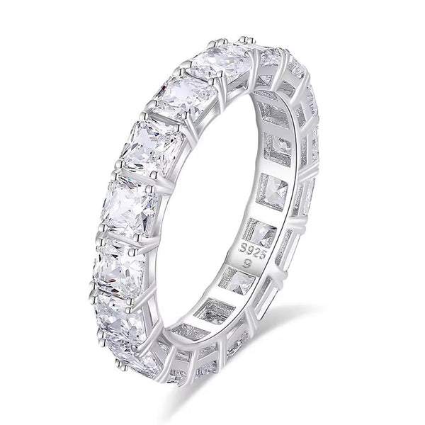 Vintage Clasic Zirconia Silver Ring