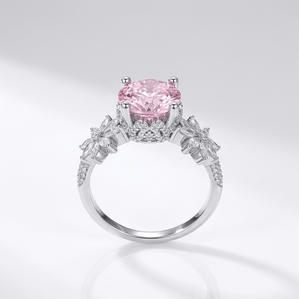 Pink Zirconia Sakura Dream Ring
