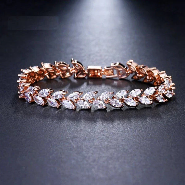 Nemorina Foliora Bracelet | Rose Gold