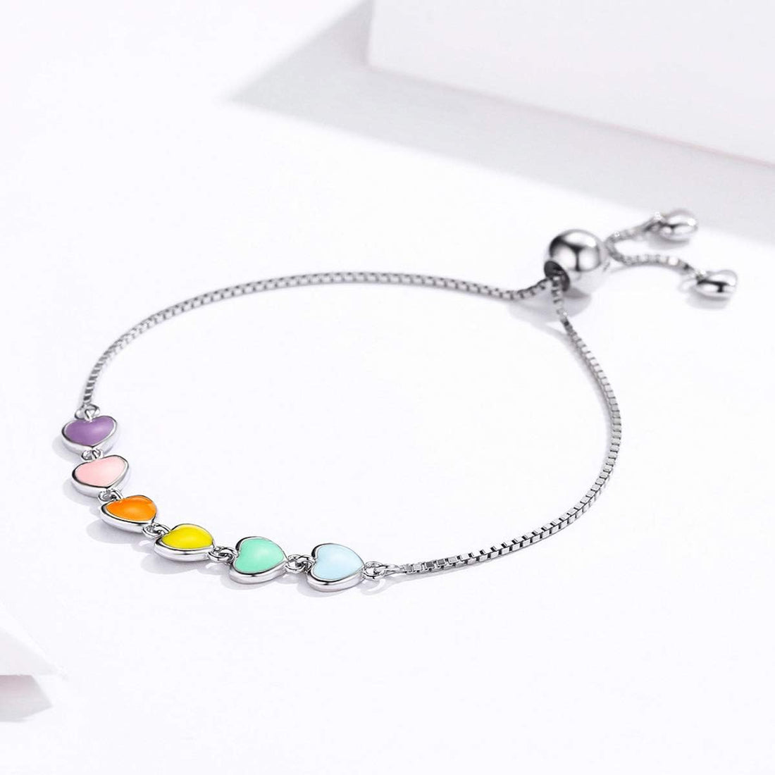 Sterling Silver Paw Print Bracelet | Adjustable Fit