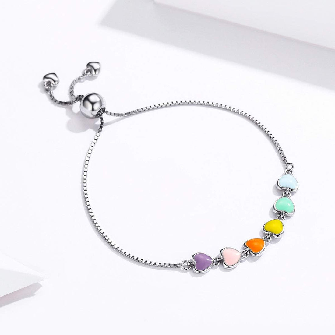 Sterling Silver Paw Print Bracelet | Adjustable Fit