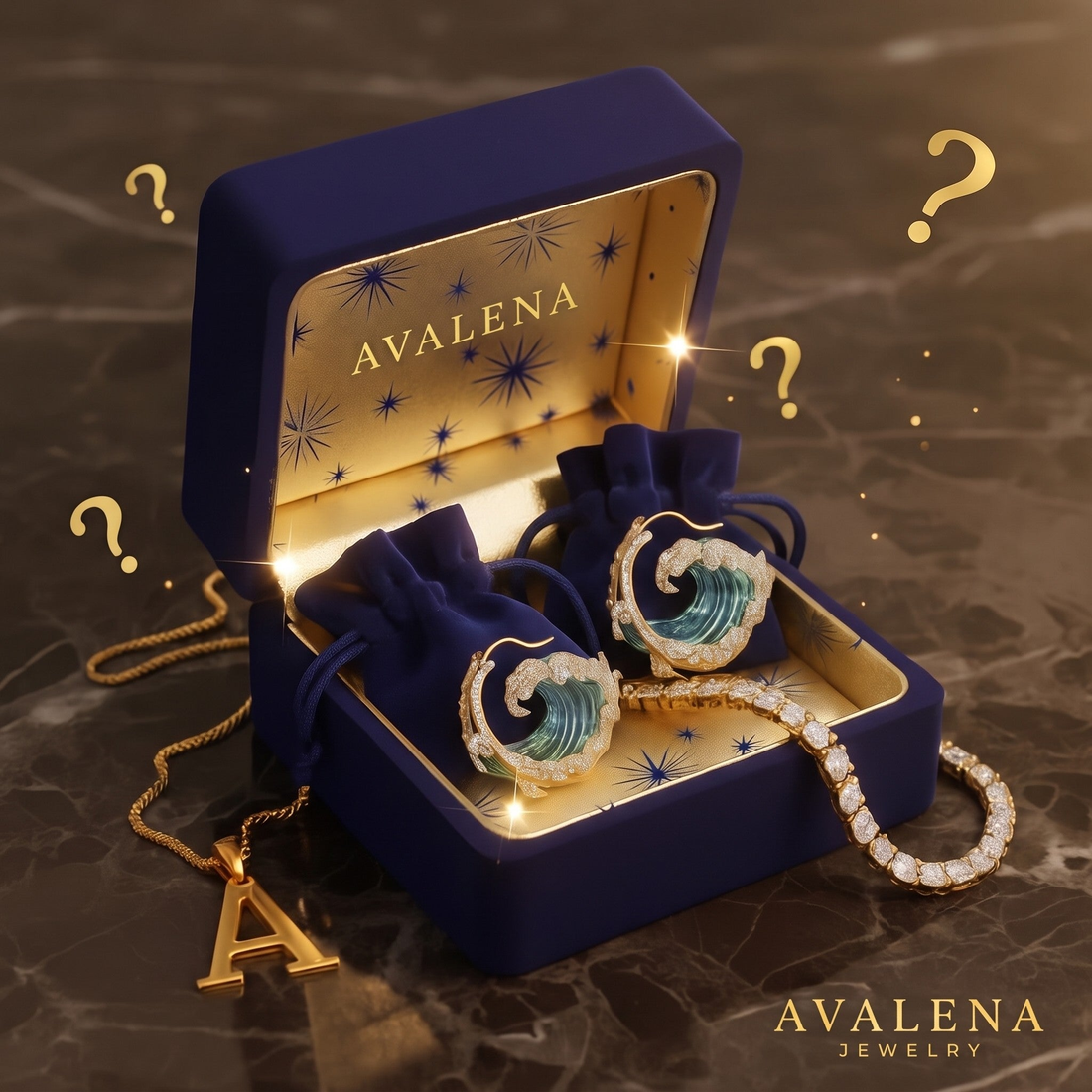 Avalena Jewelry mystery box | 3 jewelry pieces