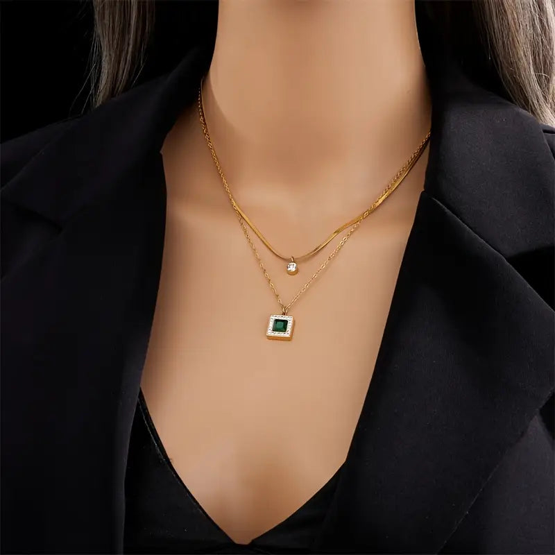 Tirena Valeure Necklace | Gold