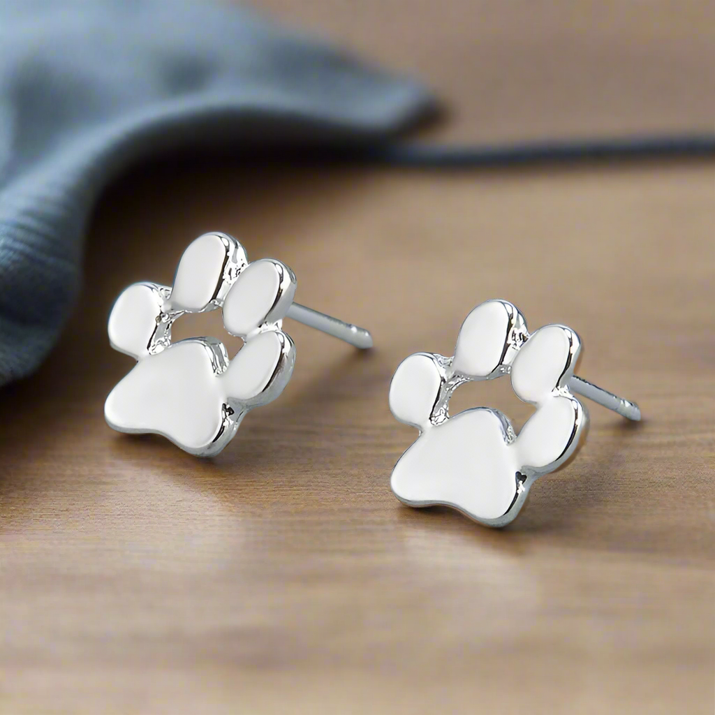 Hypoallergenic Paw Earrings | Made of Stainless Steel