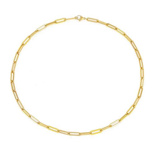Archen Elegant Chain Necklace | White Gold
