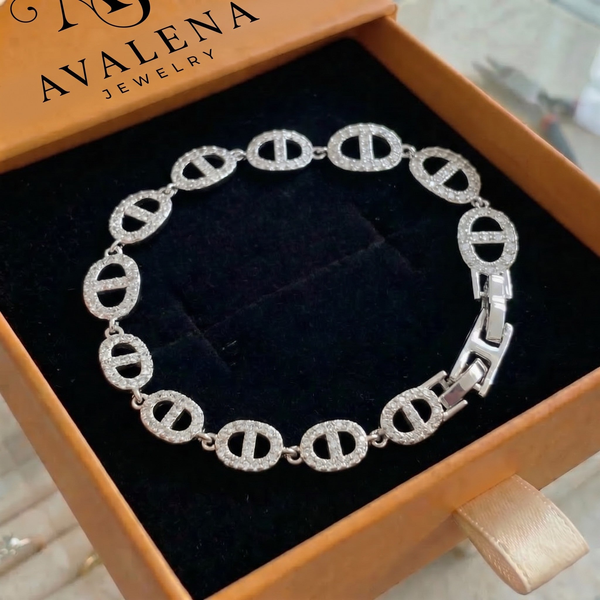 Isla Marina Bracelet | White Gold