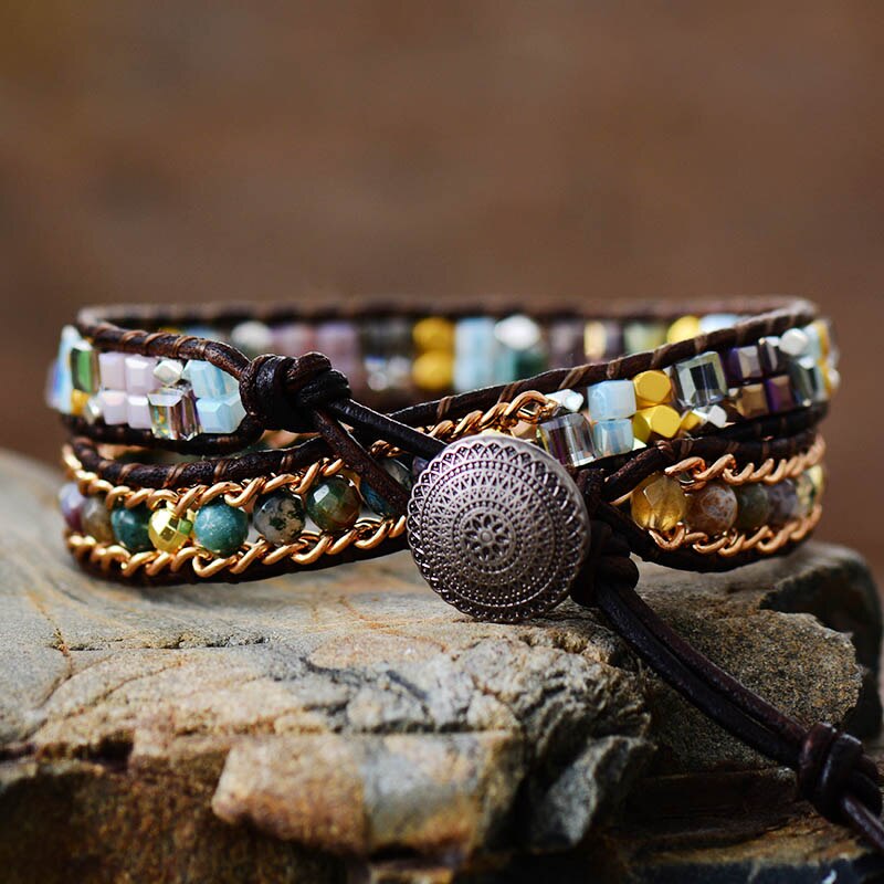 Onyx Wrap Bracelet