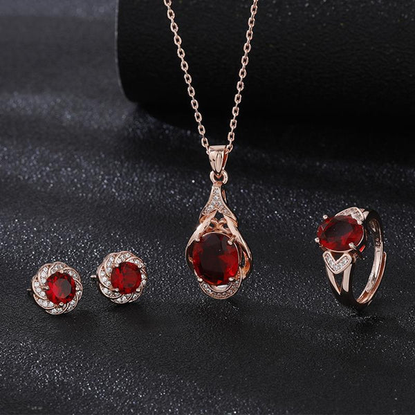 Elysia Roseray Set | Rose Gold