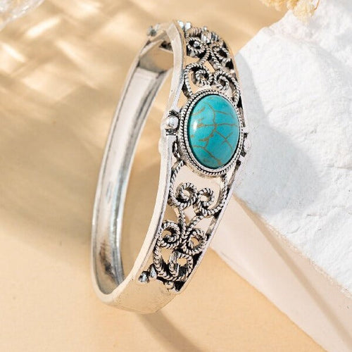 Alouette Vintage Crest Bracelet | White Gold