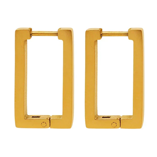 Terrafin Geometrica Earrings | Gold