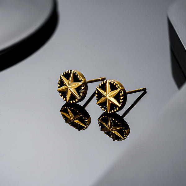 Ardyn Northstar Stud Earring | Gold