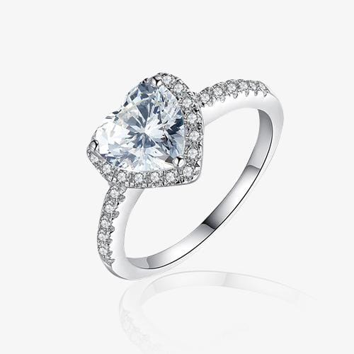 Coralia Amouré Ring | White Gold
