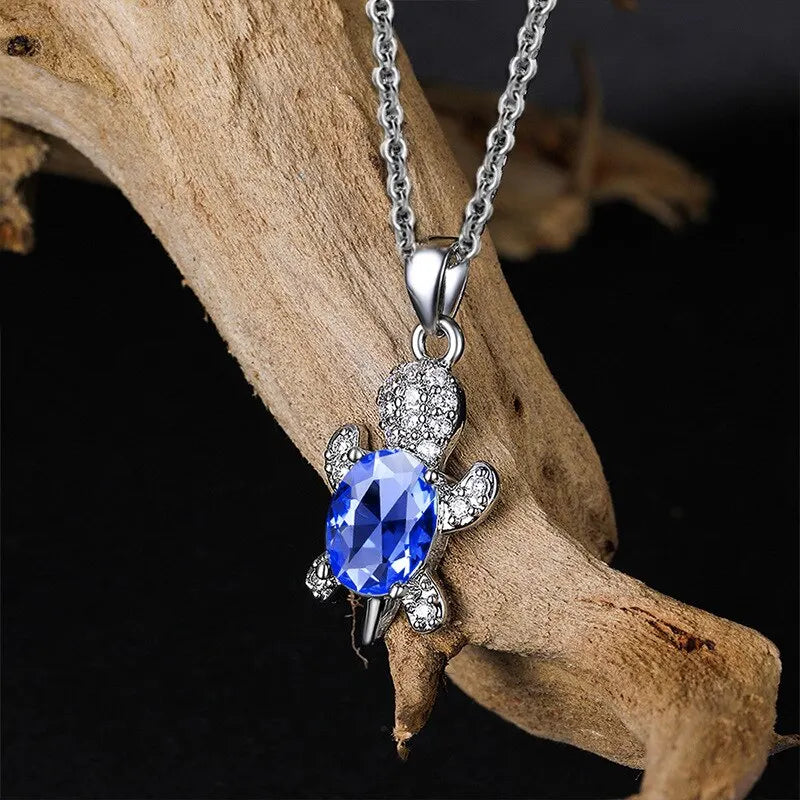 Beautiful Sea Turtle Necklace with Bonus Earrings | Limited Time Offer
