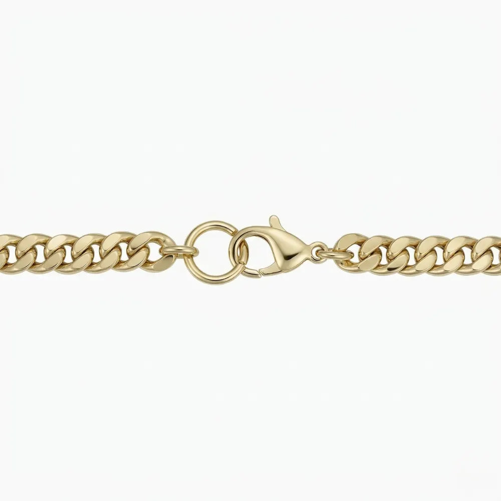 Estate Cuban Bracelet - Gold