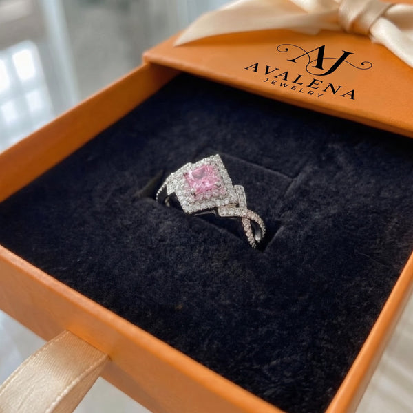 Couture Pave Square Ring