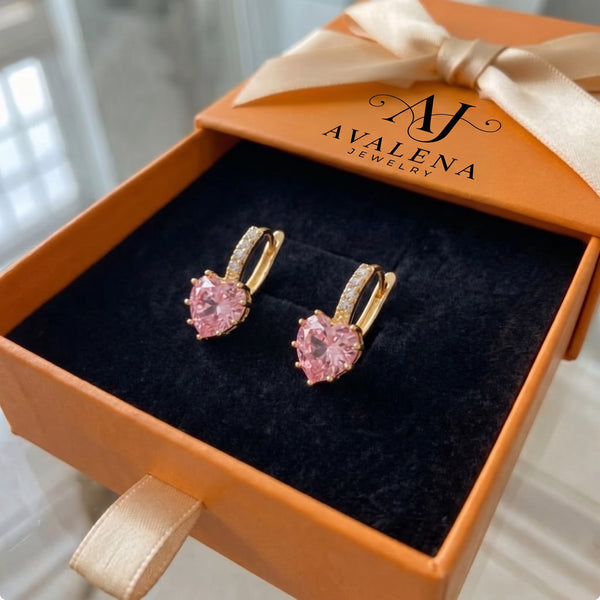 Cupid Glow Huggie Earrings