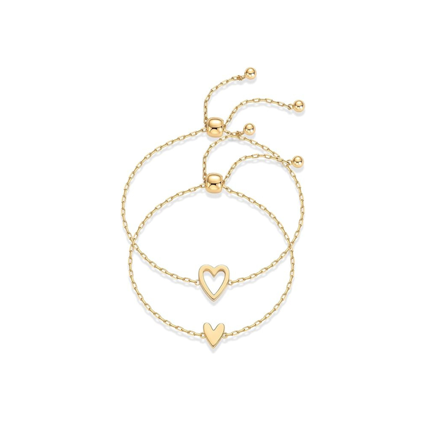 Radiant Heart Bracelets | Gold