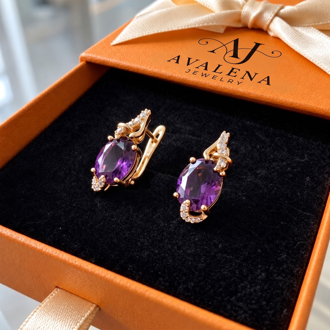 Imperial Nightfall Drop Earrings