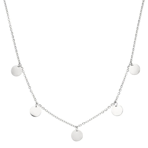 Funky Buddha Necklace | White Gold