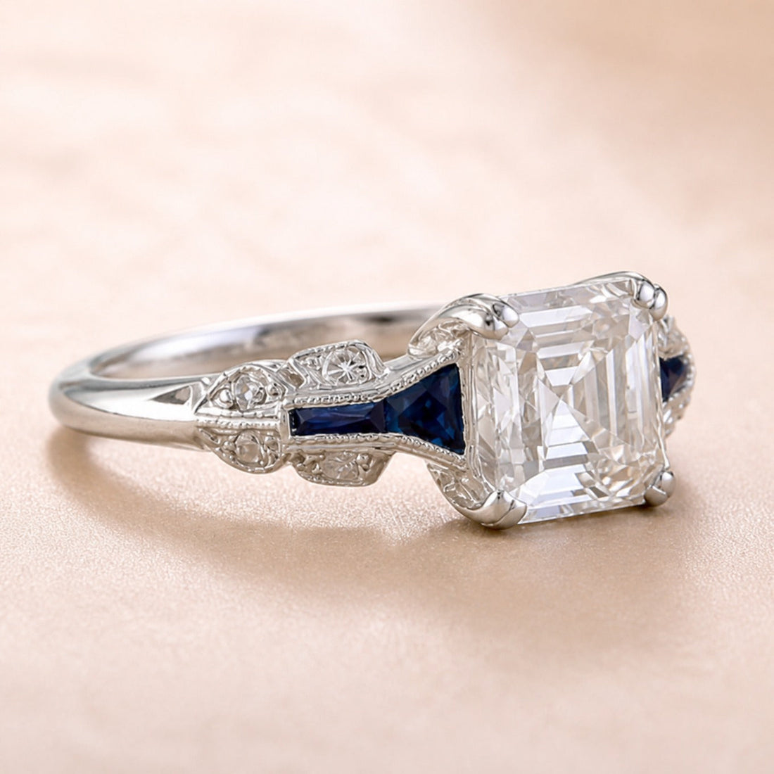 Royal Blue Heirloom Ring