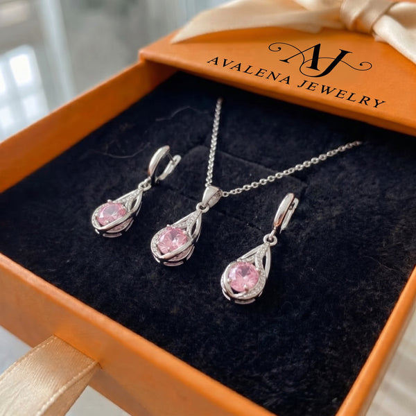 Rosalith Lumen Twist Jewelry Set